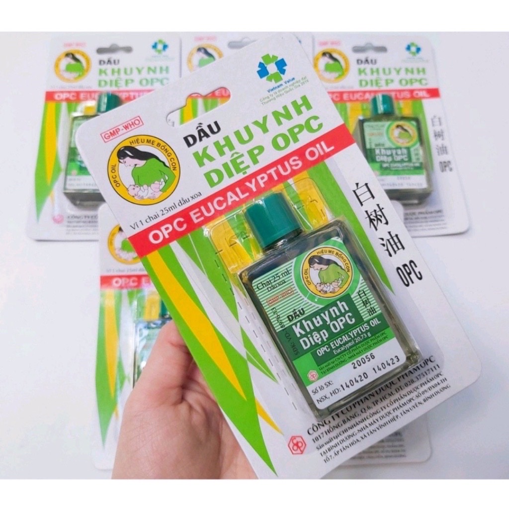 Dầu khuynh diệp mẹ bồng con opc 25ml