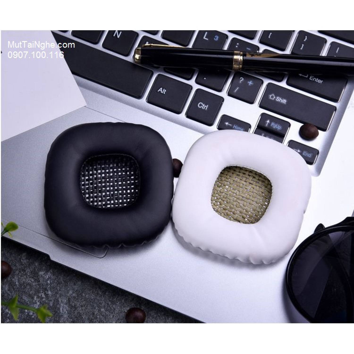[THS] Mút tai nghe Marshall Major 1, major 2 - màu đen