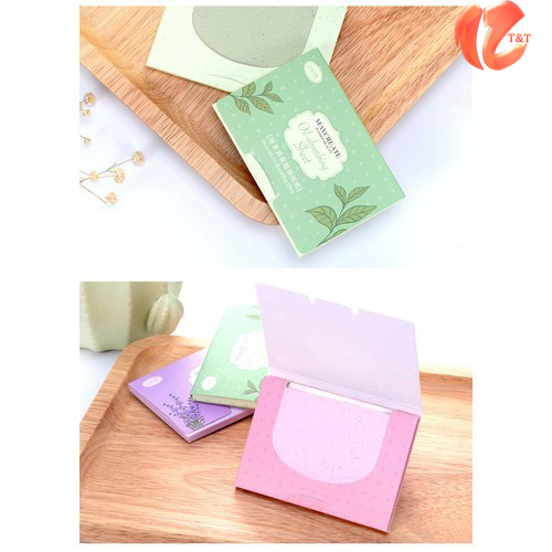 (Chính hãng) Giấy thấm dầu cao cấp 100 miếng Maycreate ( Mẫu Mới )