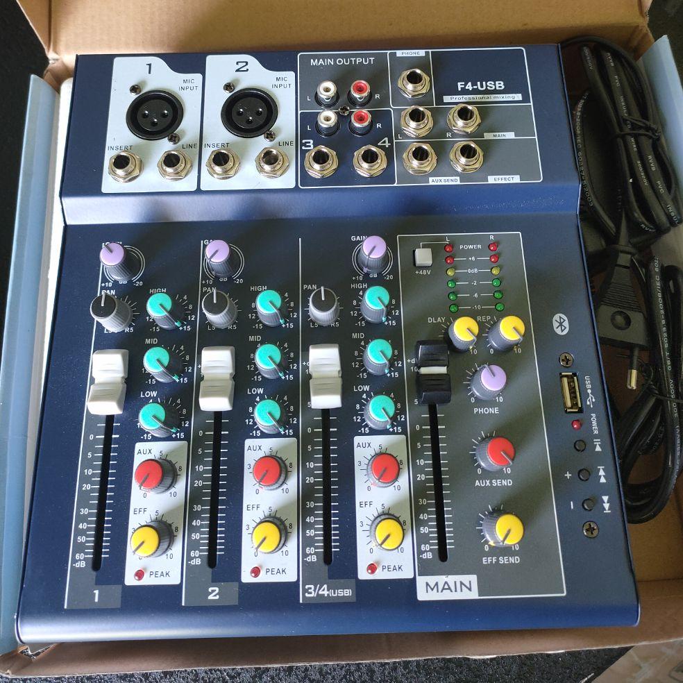 Mixer F4 Có Bluetooth Chuẩn Hàng Loại A
