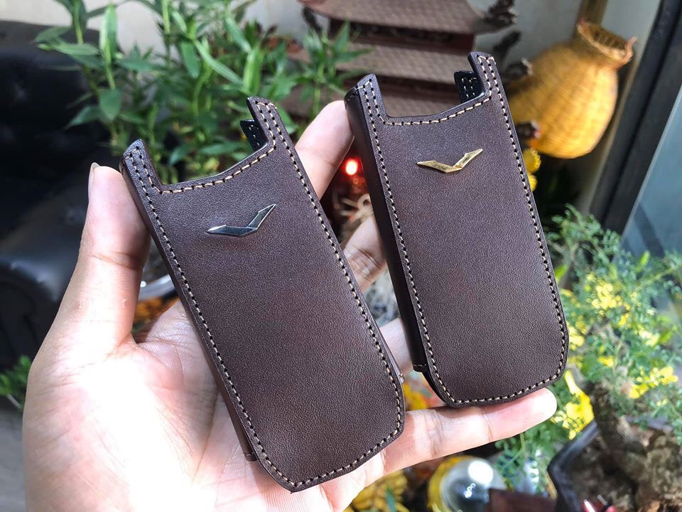 Bao da bò rút Vertu Ascent Ti + Ascent X