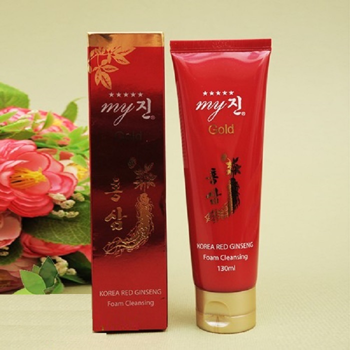 Sữa Rửa Mặt Nhân Sâm Đỏ My Gold Hàn Quốc 130ml - YOUDO