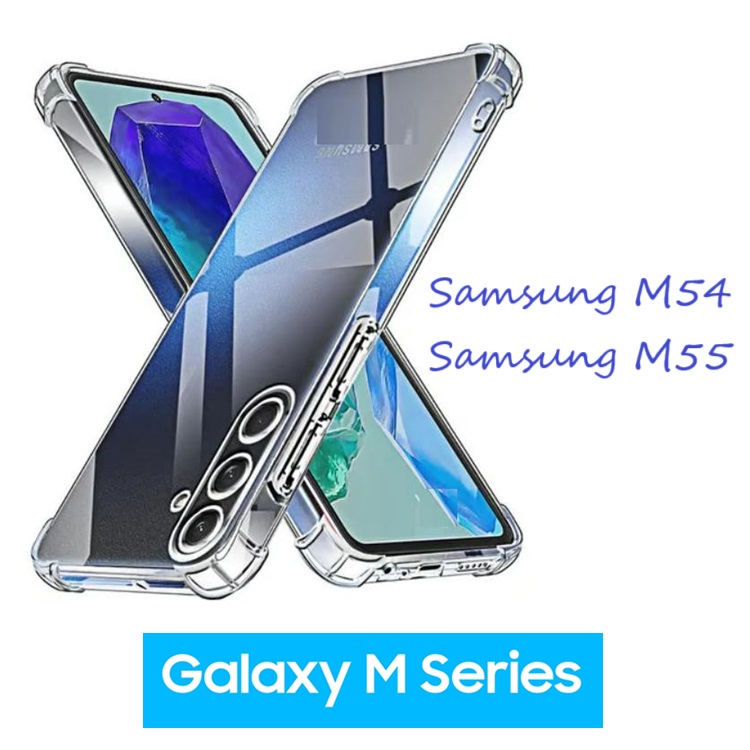 Ốp Samsung M54 / M55 5G - Dẻo Trong Chống Sốc Bảo Vệ Camera