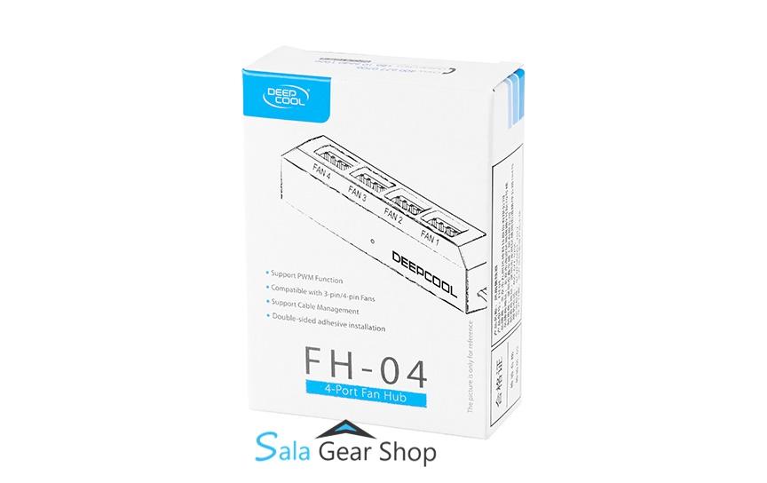 Hub DeepCool FH-04 - hỗ trợ 4 cổng PWM 4Pin ,3Pin