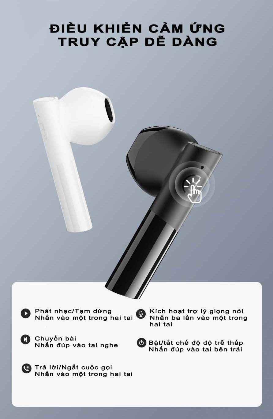Tai nghe Bluetooth True Wireless Haylou GT6