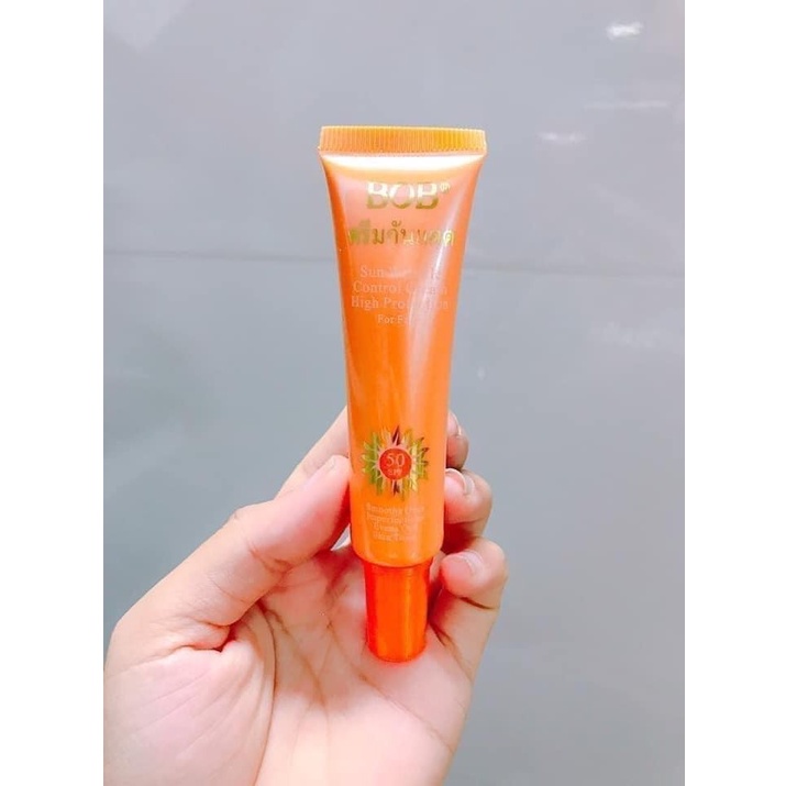 Kem Chống Nắng Và Makeup Da BOB SPF 50+ Thái Lan
