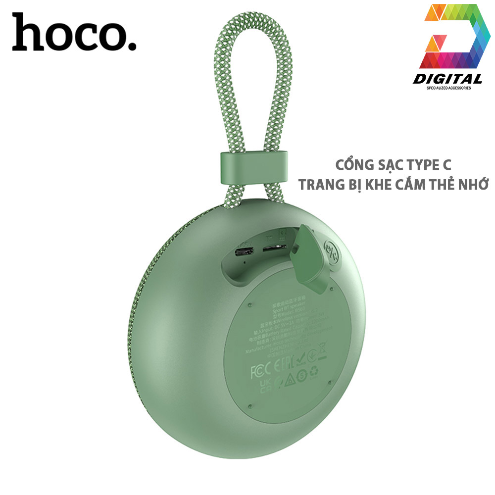 Loa Bluetooth Mini TWS V5.2 Hoco BS60 Chính Hãng