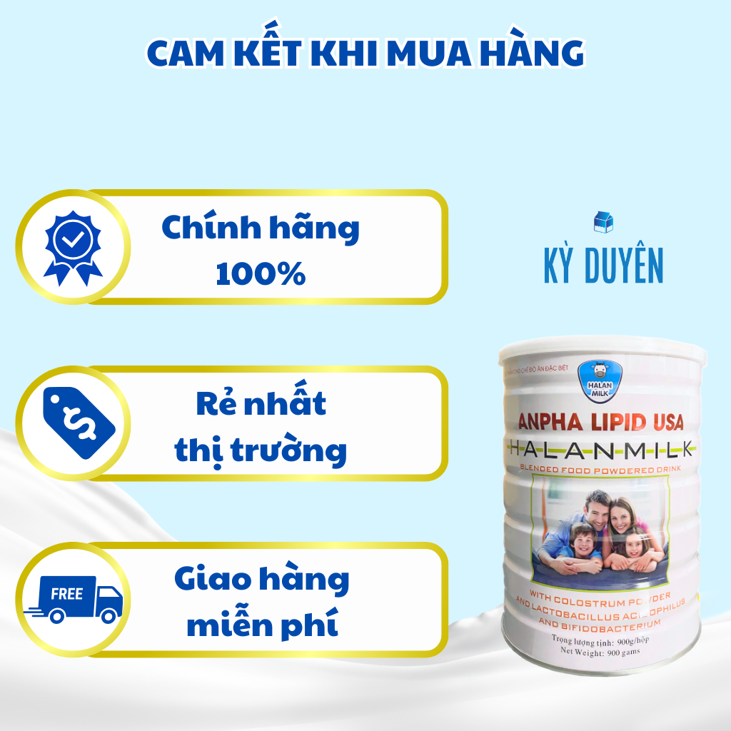 Sữa non Anpha Lipid 900g - sữa non USA