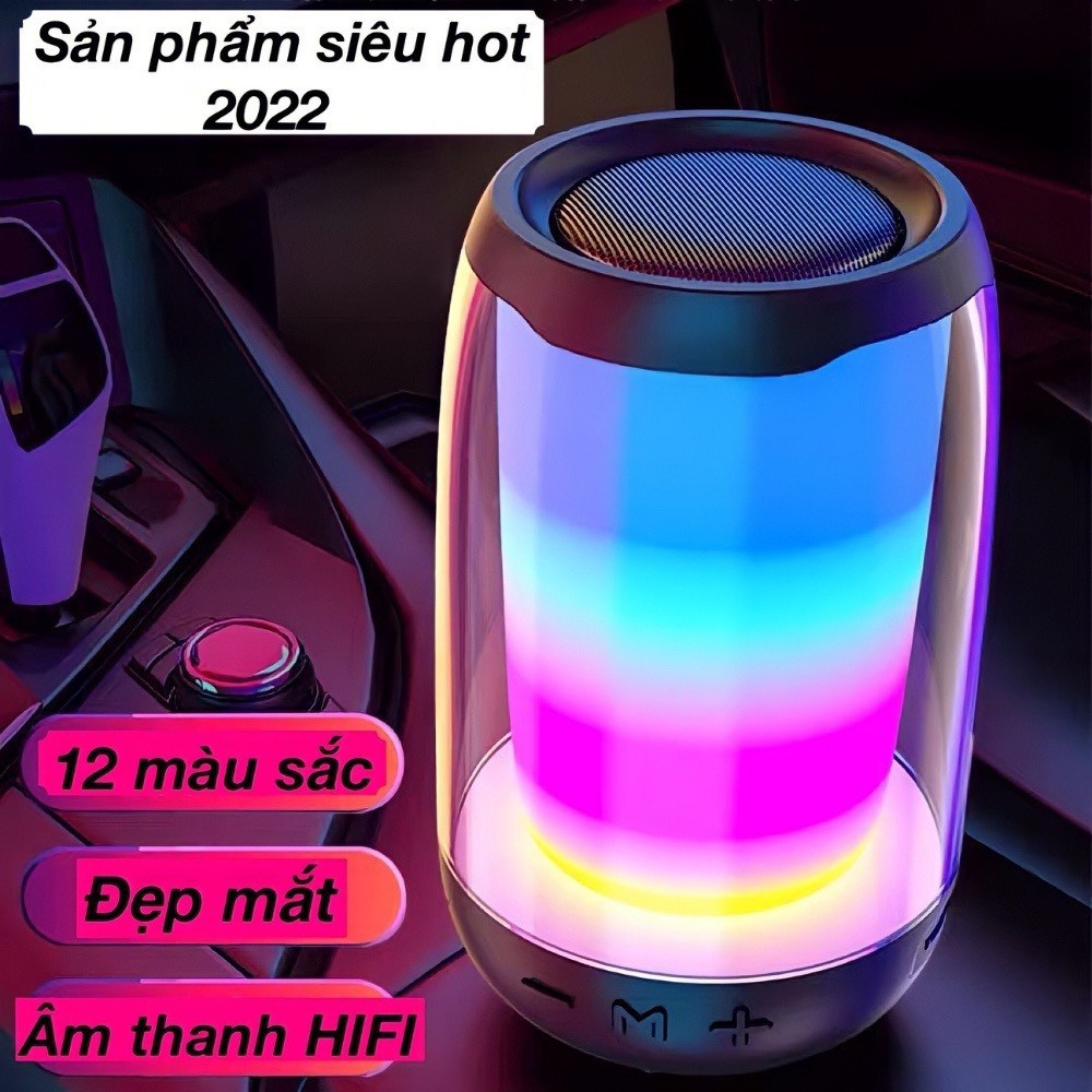 (MẪU MỚI) Loa bluetooth Pulse 4 Mini - Loa bluetooth mini Led theo nhạc-Loa JBL 2023.