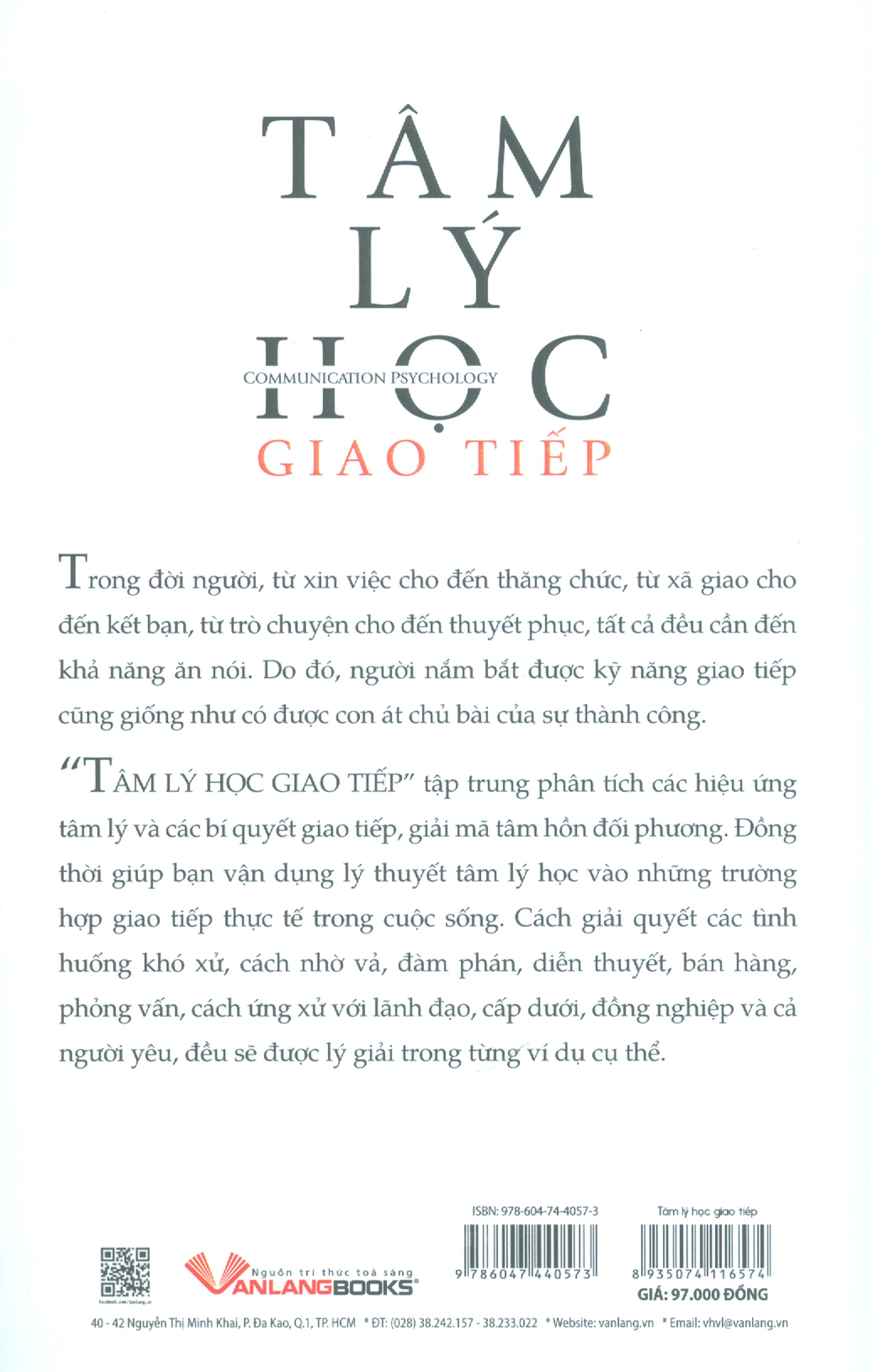 Tâm Lý Học Giao Tiếp