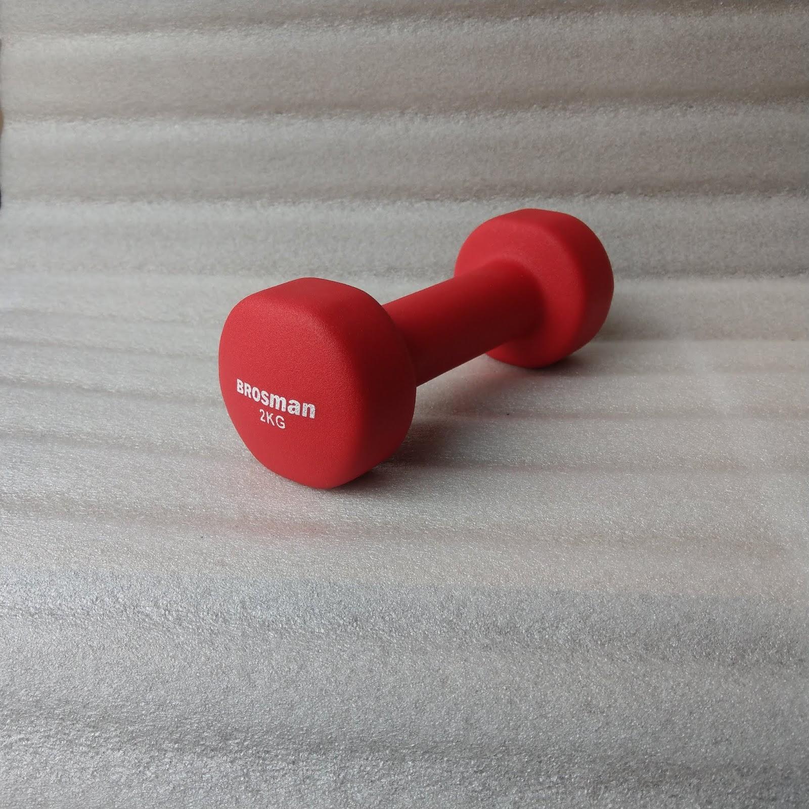 Tạ tay Brosman 2 Kg (Đỏ)