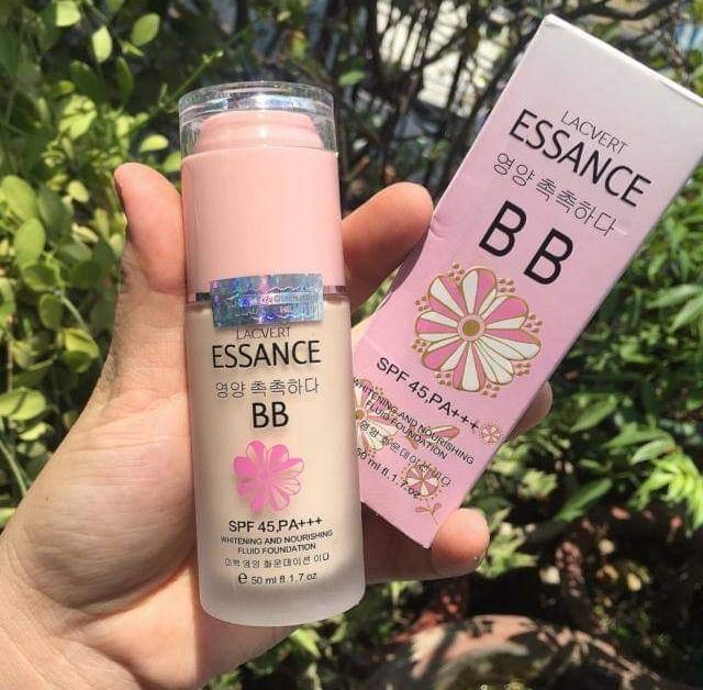 Kem nền makeup che khuyết điểm essance bb lacvert spf45+++50ml