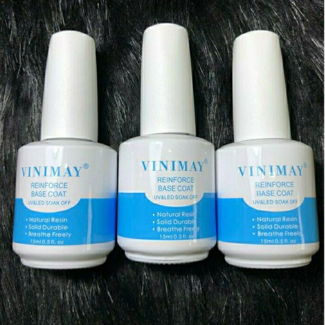 Sơn gel vinimay Base Top Bóng Cứng Móng Top Lỳ Cường Lực - sinailmi