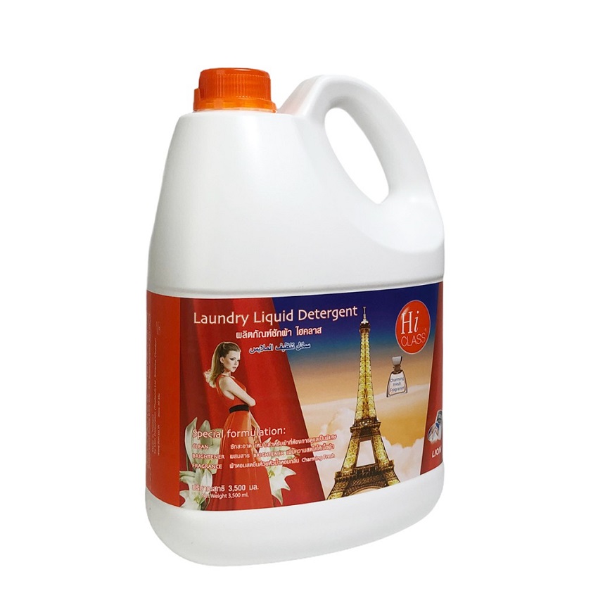 [Chính hãng] Nước giặt Hi Class 3500ml đậm đặc - Hàng Thái Lan [Hàng Auth - Chọn màu]