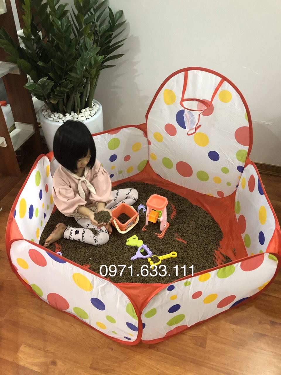 combo đồ chơi xúc cát hạt muồng