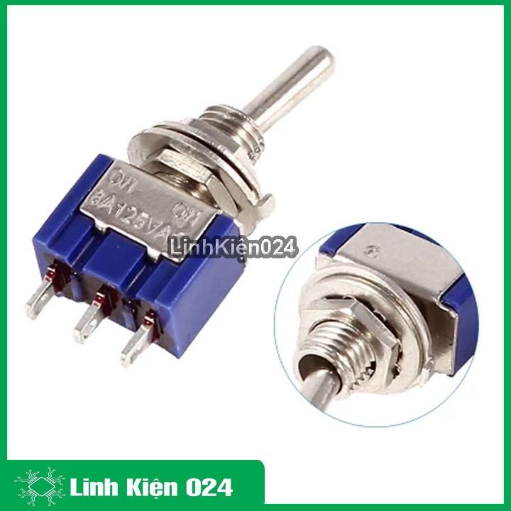 Bộ 2 Công tắc gạt MTS-102 2A/250V 6A/125V