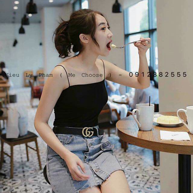❤ Áo 2 Dây Sợi Bún Siêu Xinh ❤-Z19A-B3T3