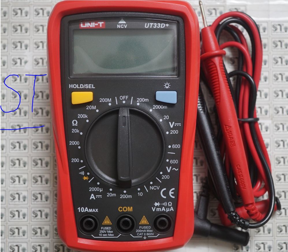 ĐỒNG HỒ SỐ VẠN NĂNG UT33D+ UT33D MỚI