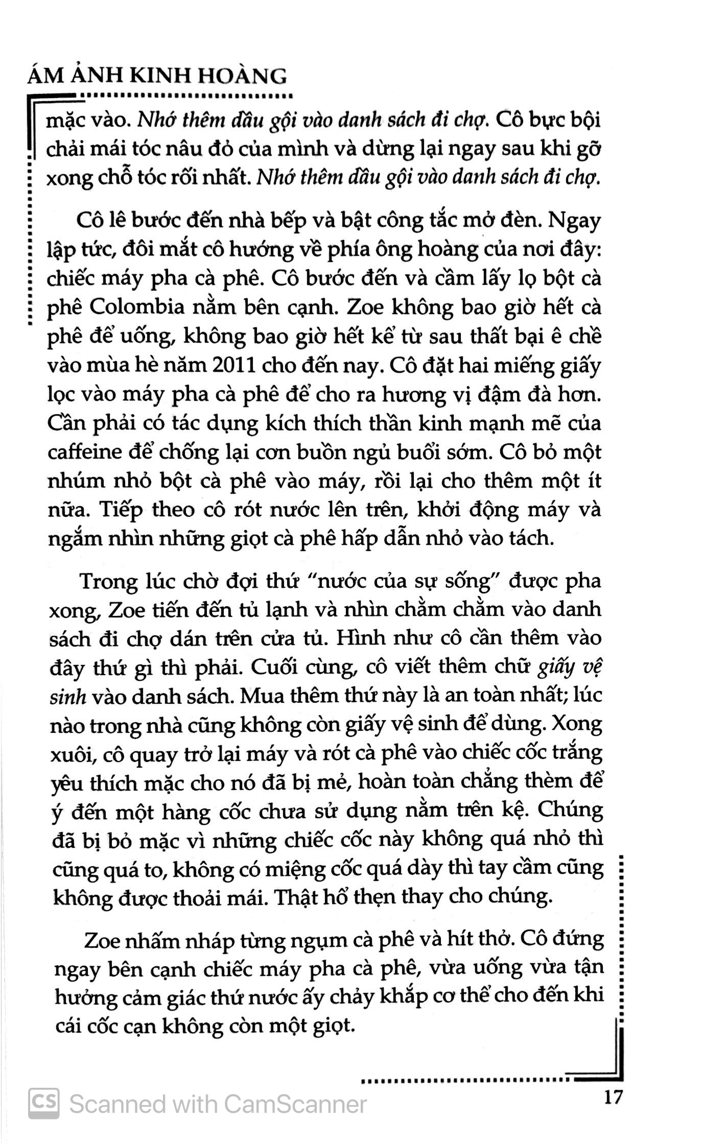 Sách Fahasa - Ám Ảnh Kinh Hoàng