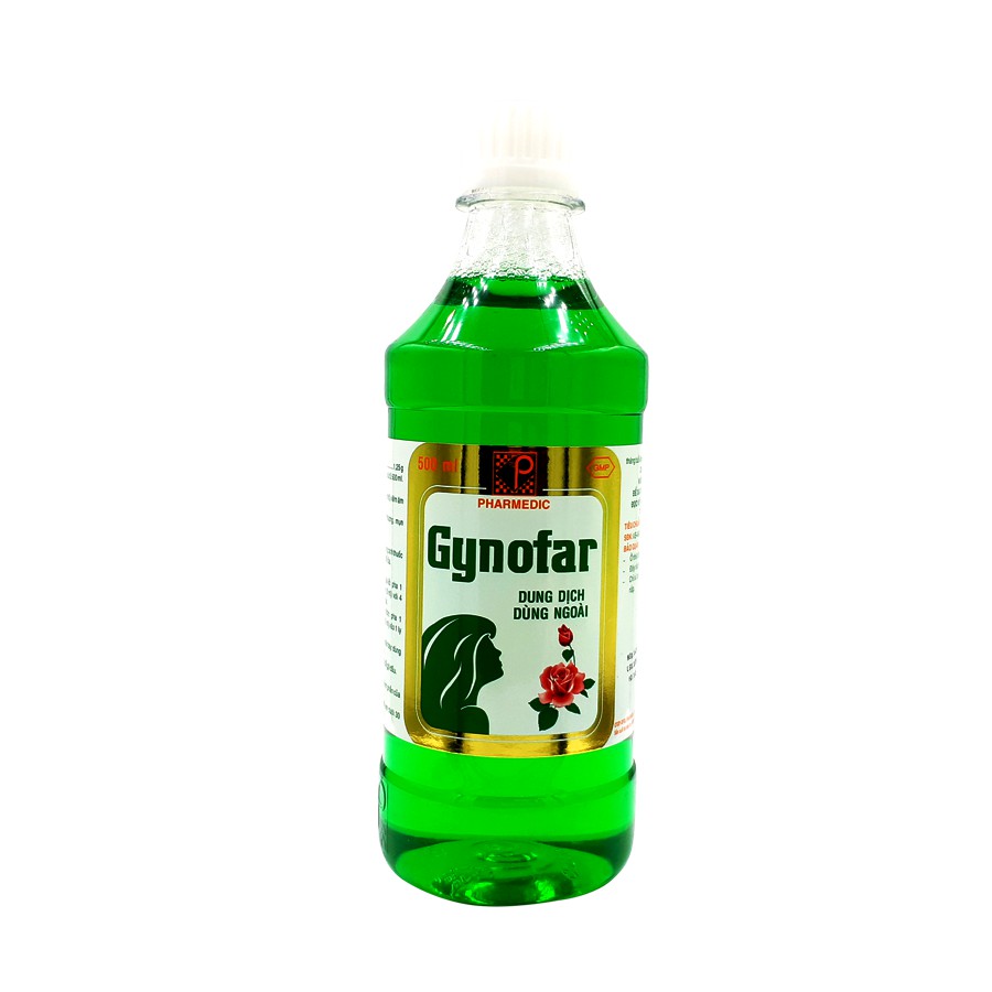 Dung dịch vệ sinh phụ nữ Gynofar chai 250ml