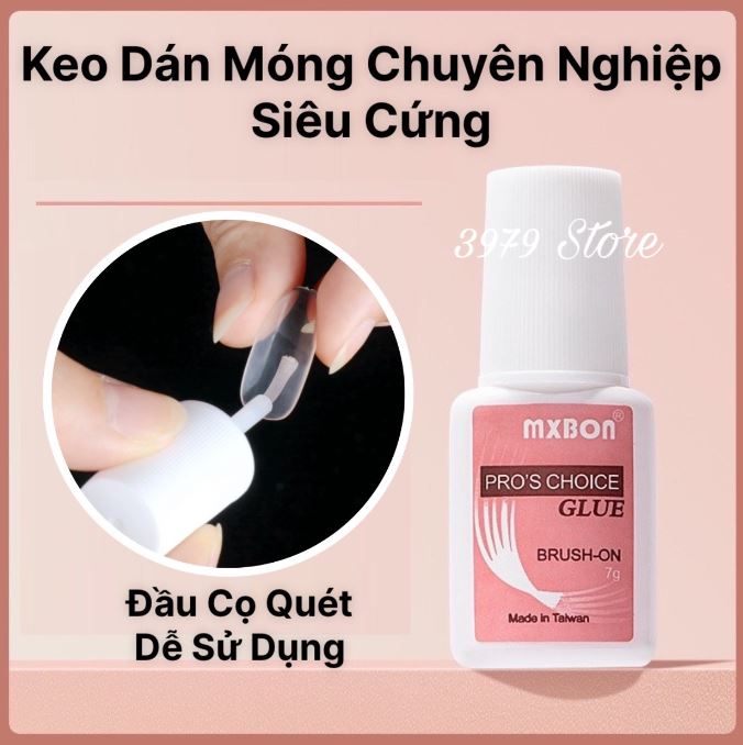 [LOẠI XỊN] Keo Mxbon gắn móng giả, gắn đá trang trí móng 7g