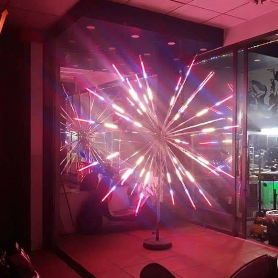 Đèn Led Pháo hoa có âm thanh cỡ lớn nhiều hiệu ứng