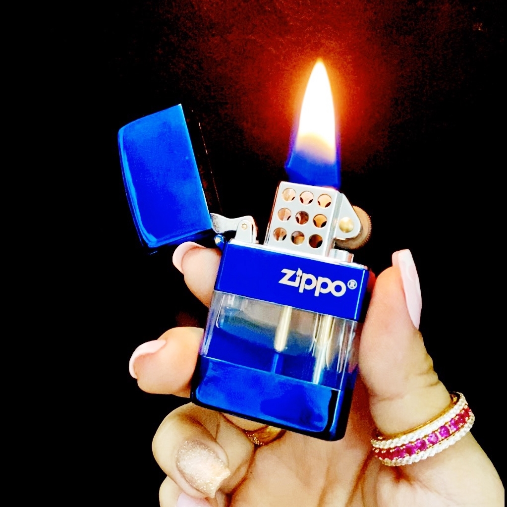 BẬT LỬA ZIPPO XĂNG LỘ THIÊN (FULL BOX) - (XÀI XĂNG) # TITAN ( ĐỦ MÀU )