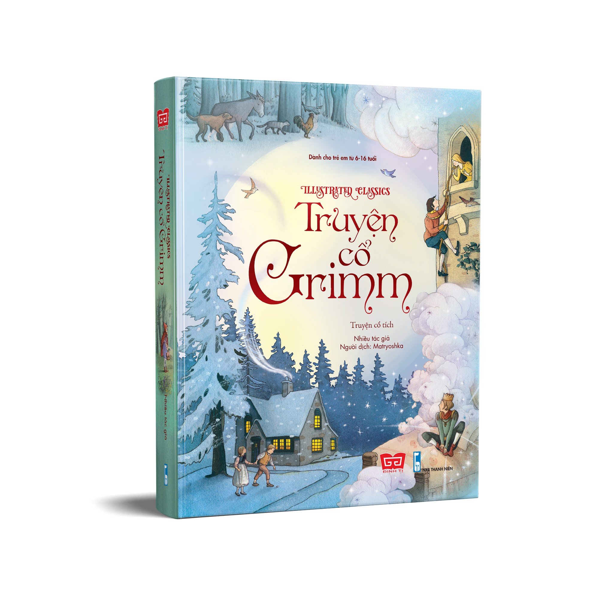 Sách - Illustrated Classics - Truyện cổ Grimm