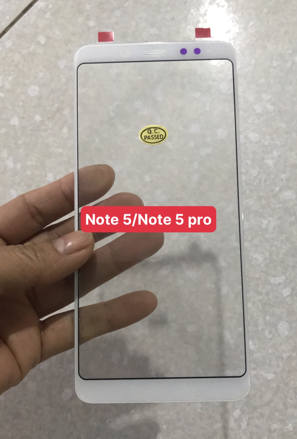 Kính ép màn hình Redmi Note 5 / Note 5 Pro