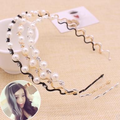 Bờm Sóng Tiểu Thư Đính Hạt Điệu Đà | Lazada.vn