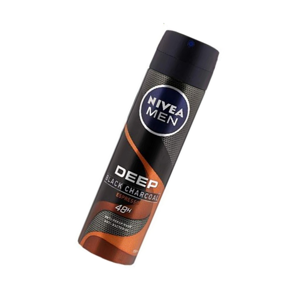 Xịt Ngăn Mùi Nivea Than Đen Hương Espresso  (150ml)