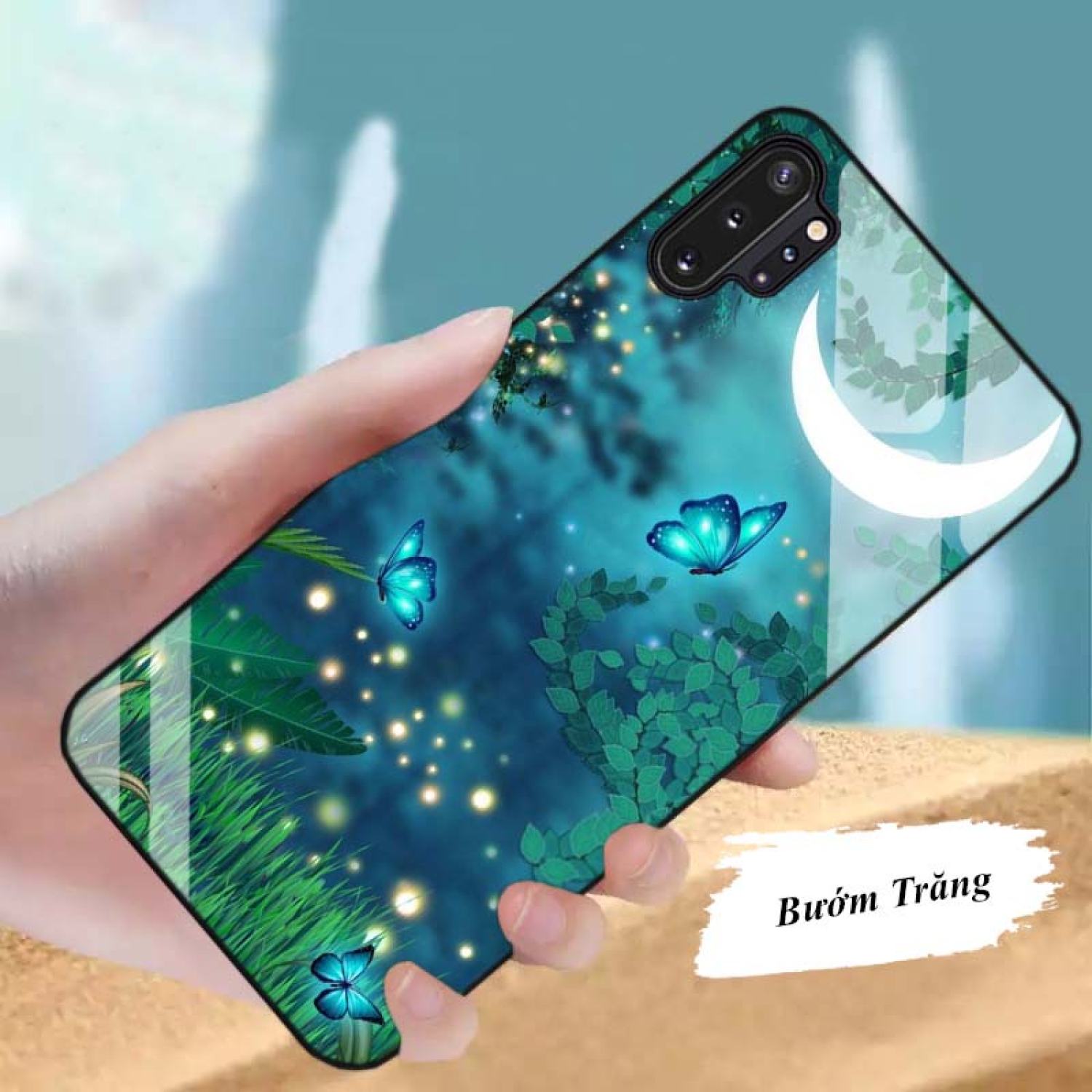 Ốp samsung note 10, note 10 plus, note 10 lite lưng kính cường lực cao cấp mới ƞhất