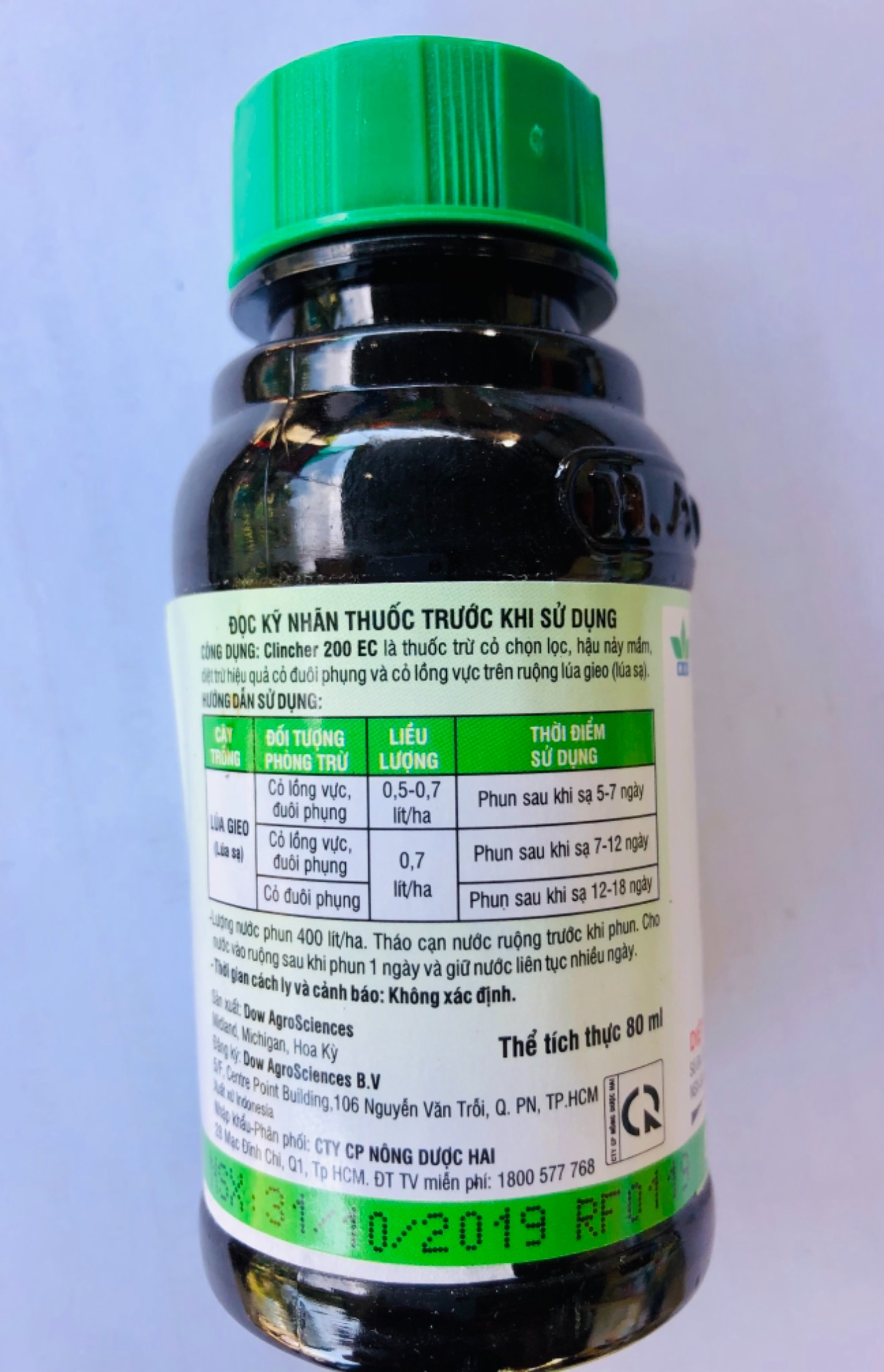 Thuốc trừ cỏ Clincher 200EC