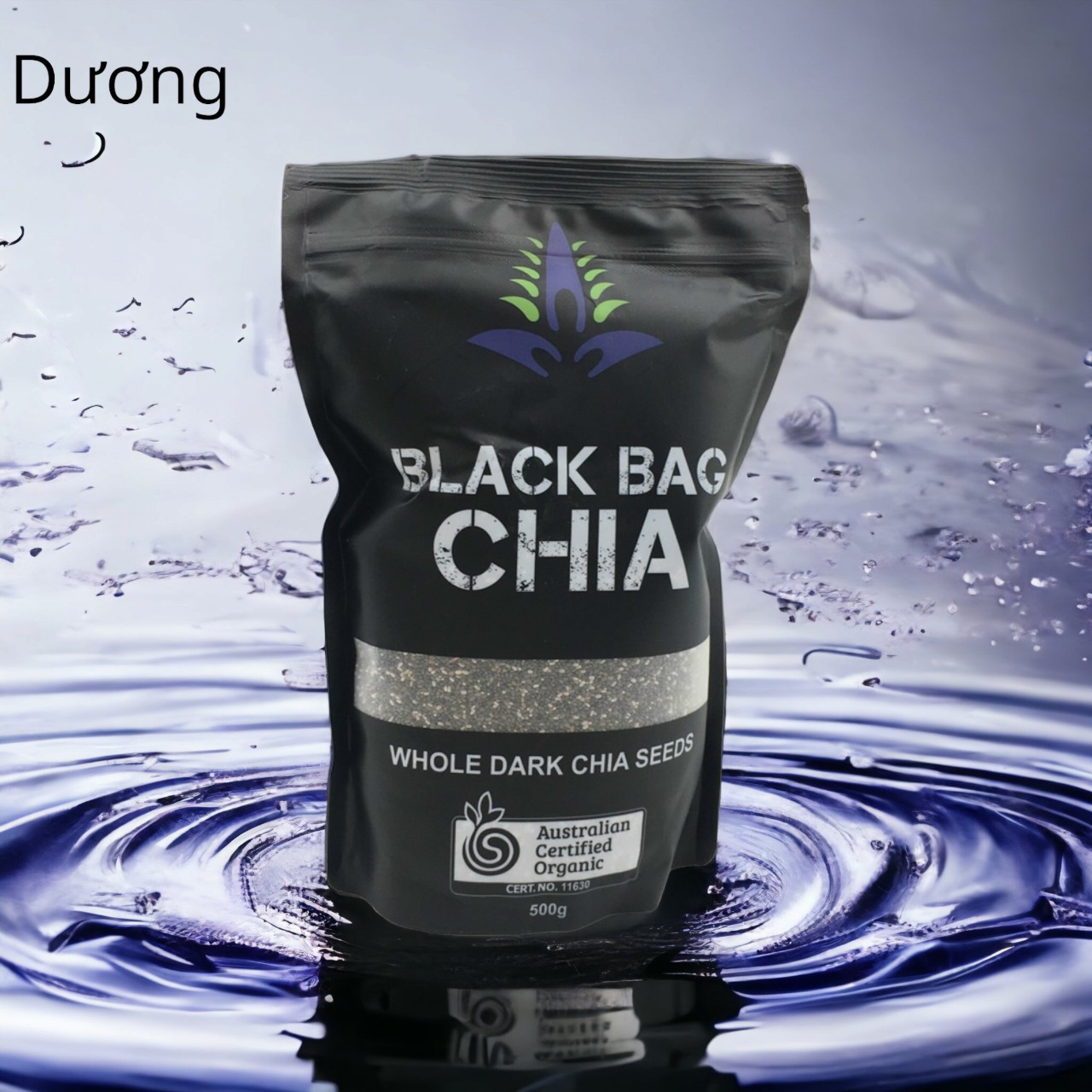 Hạt Chia Đen úc Black Bag 500g