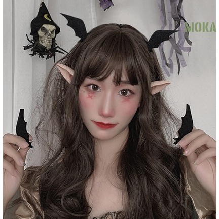 Kẹp tóc hình cánh dơi dùng hóa trang halloween