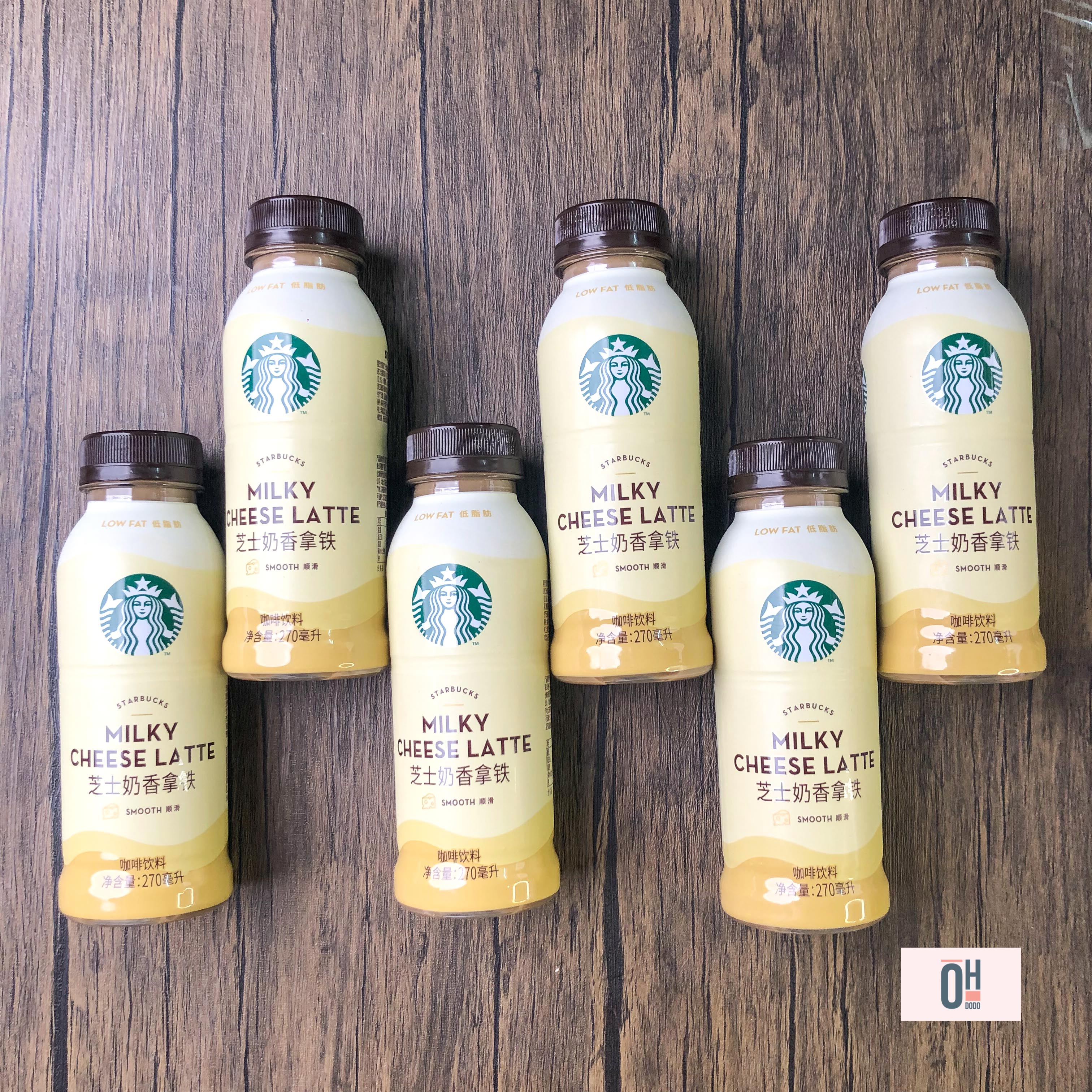 Cà phê đóng chai Low Fat Starbucks milky cheese latte 270ml