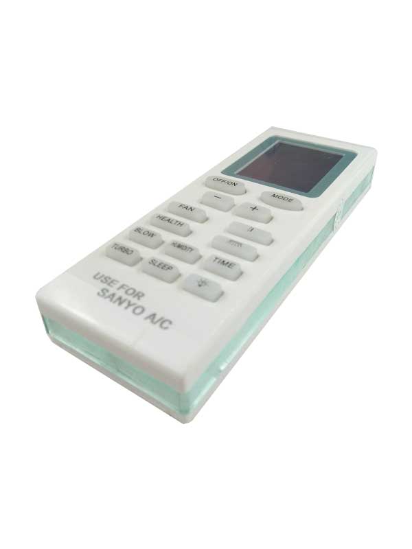 Điều Khiển Remote Máy Lạnh SANYO Mẫu 1 (Trắng Ngắn)
