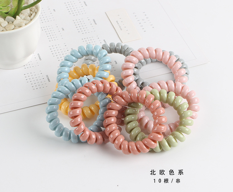 Combo 10 Cột Tóc Lò Xo Size Lớn