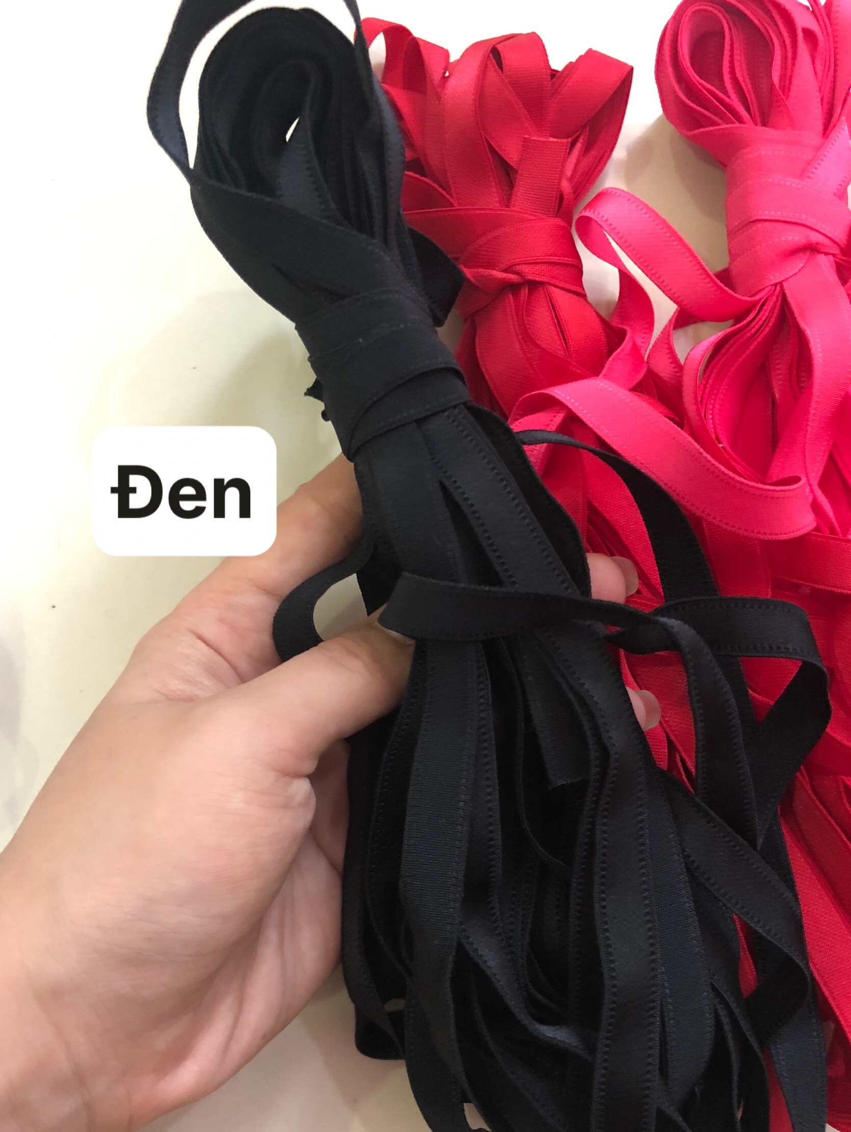 (bó 10m) Chun may quai áo bra chất mềm êm