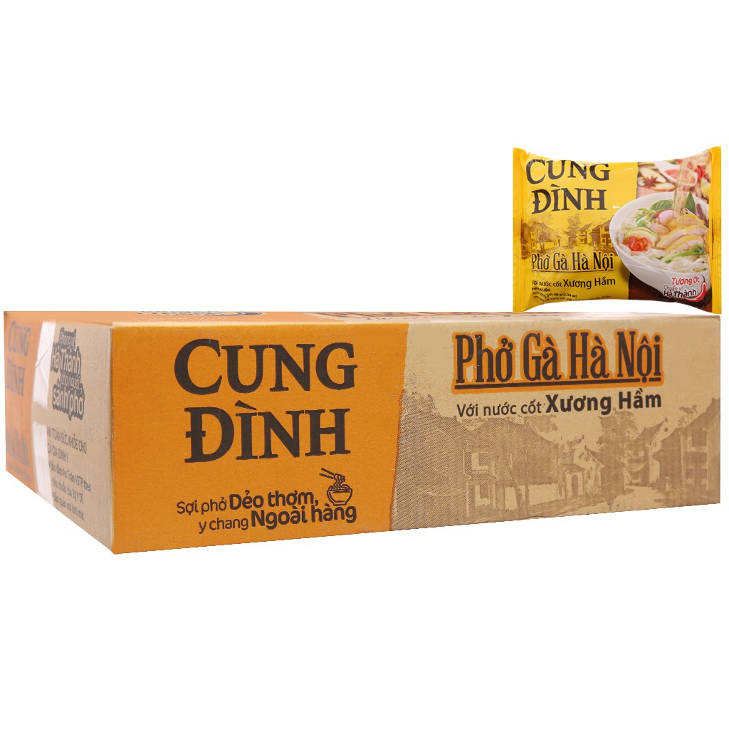Cung Đình Phở Hà Nội Gói 68G - Bò