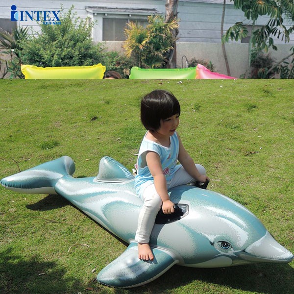 Phao Bơi Cá Heo Cho Bé Intex 58535