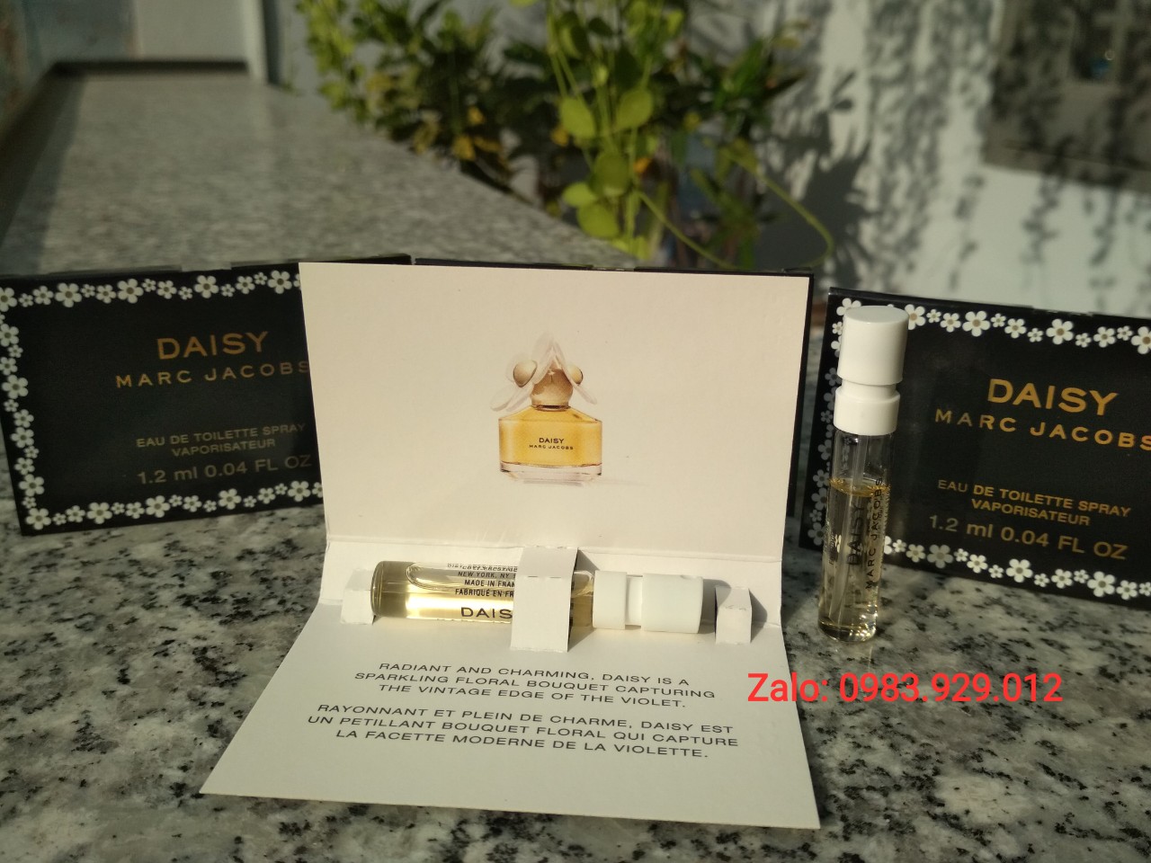 Mẫu thử Vial Nước hoa Marc Jacobs các mùi