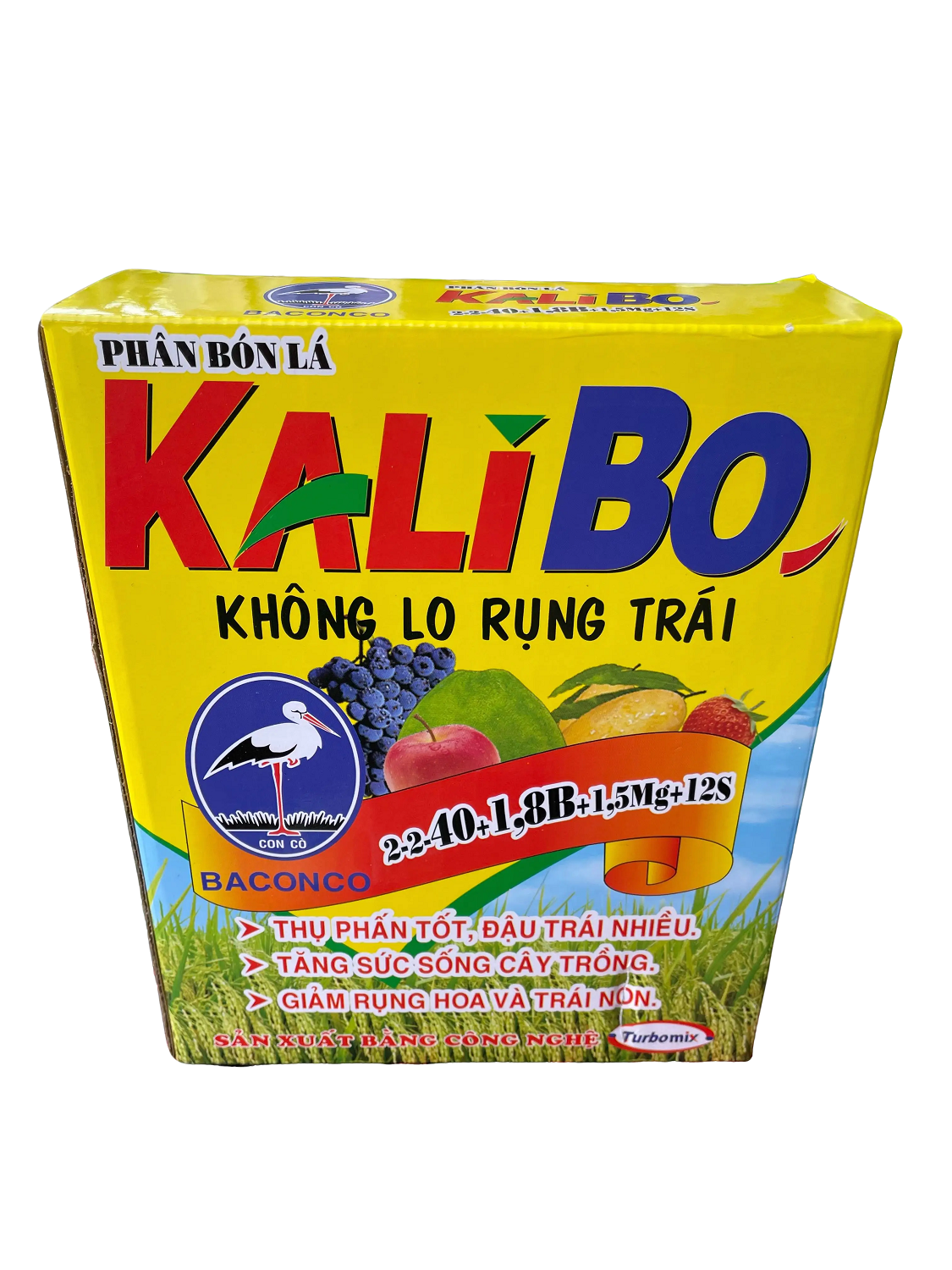 PHÂN BÓN LÁ KALI BO chống rụng hoa và trái non, chặn đọt trên cây sầu riêng