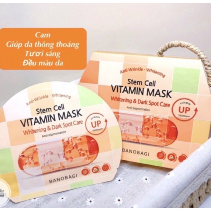 Mặt nạ Vitamin Banobagi Hàn Quốc DƯỡng Da
