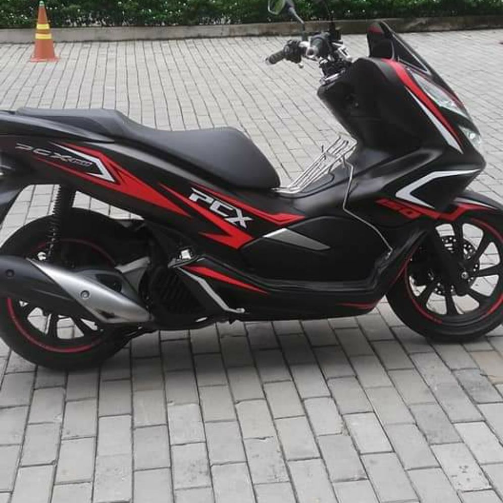 [HCM]Tem xe pcx  tem rời cao cấp dán đời xe 2014-2020 đen