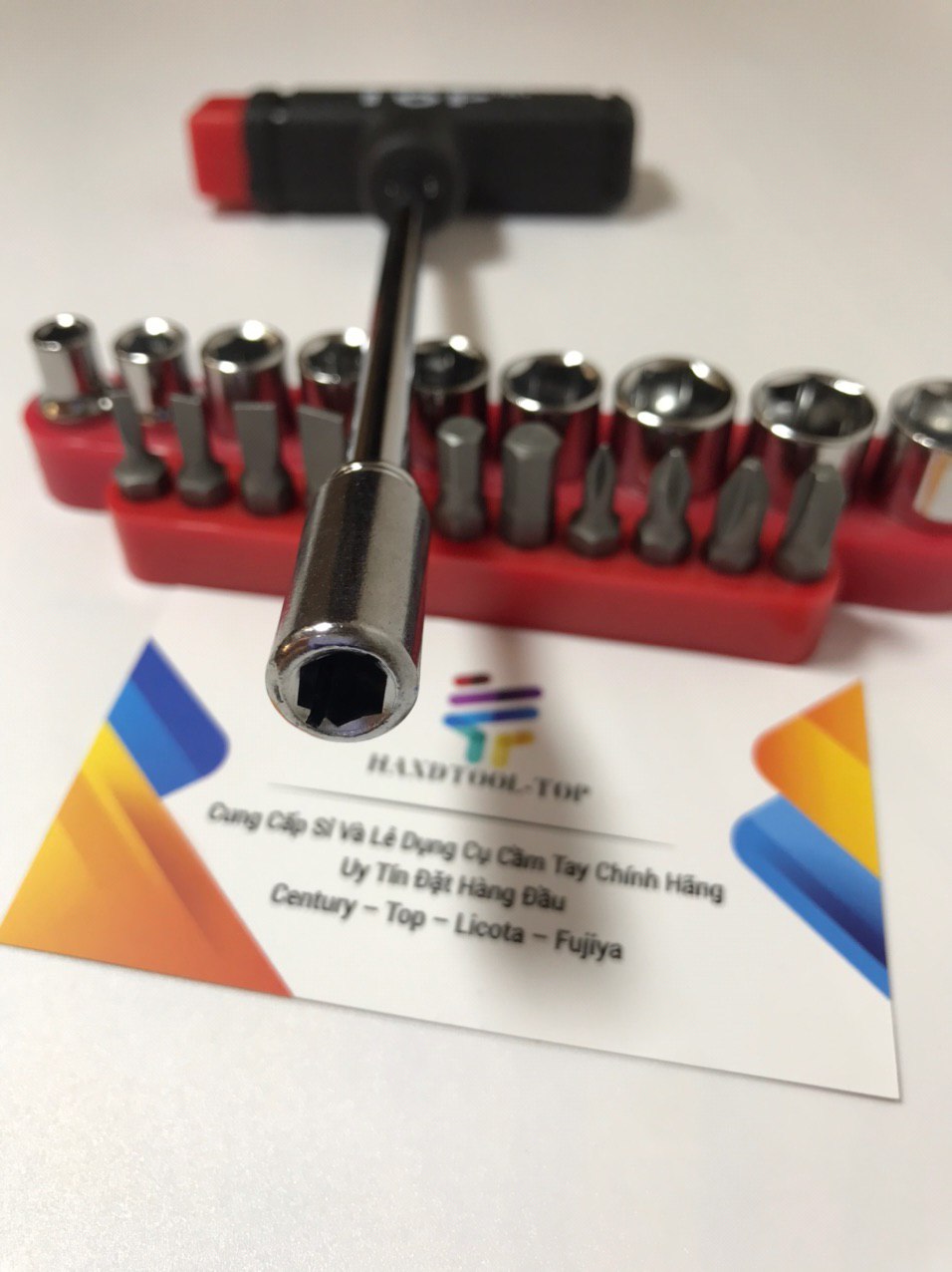 Bộ típ chữ T 22 món ( Top )  1/4  [ 5 -- 13 mm ]