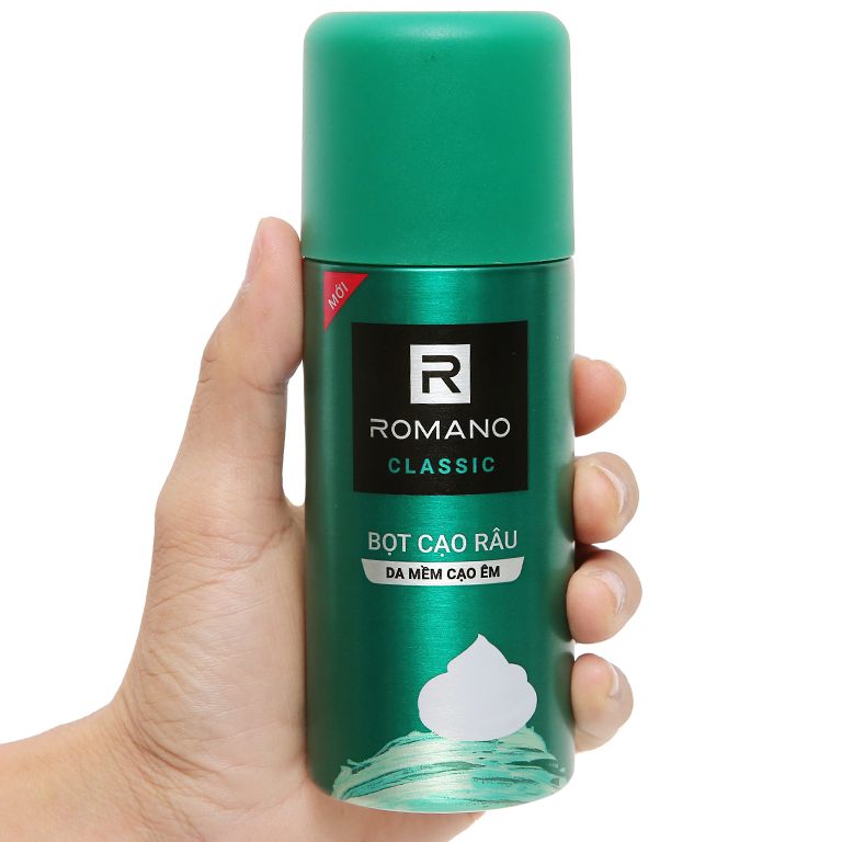 Kem Bọt cạo râu Romano 175ml hương Classic / Force