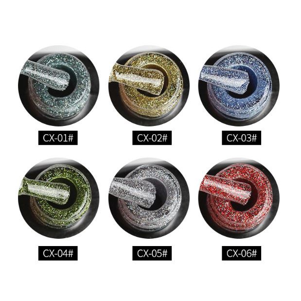 Sơn móng gel AS chọn lẻ 6 màu mã CX