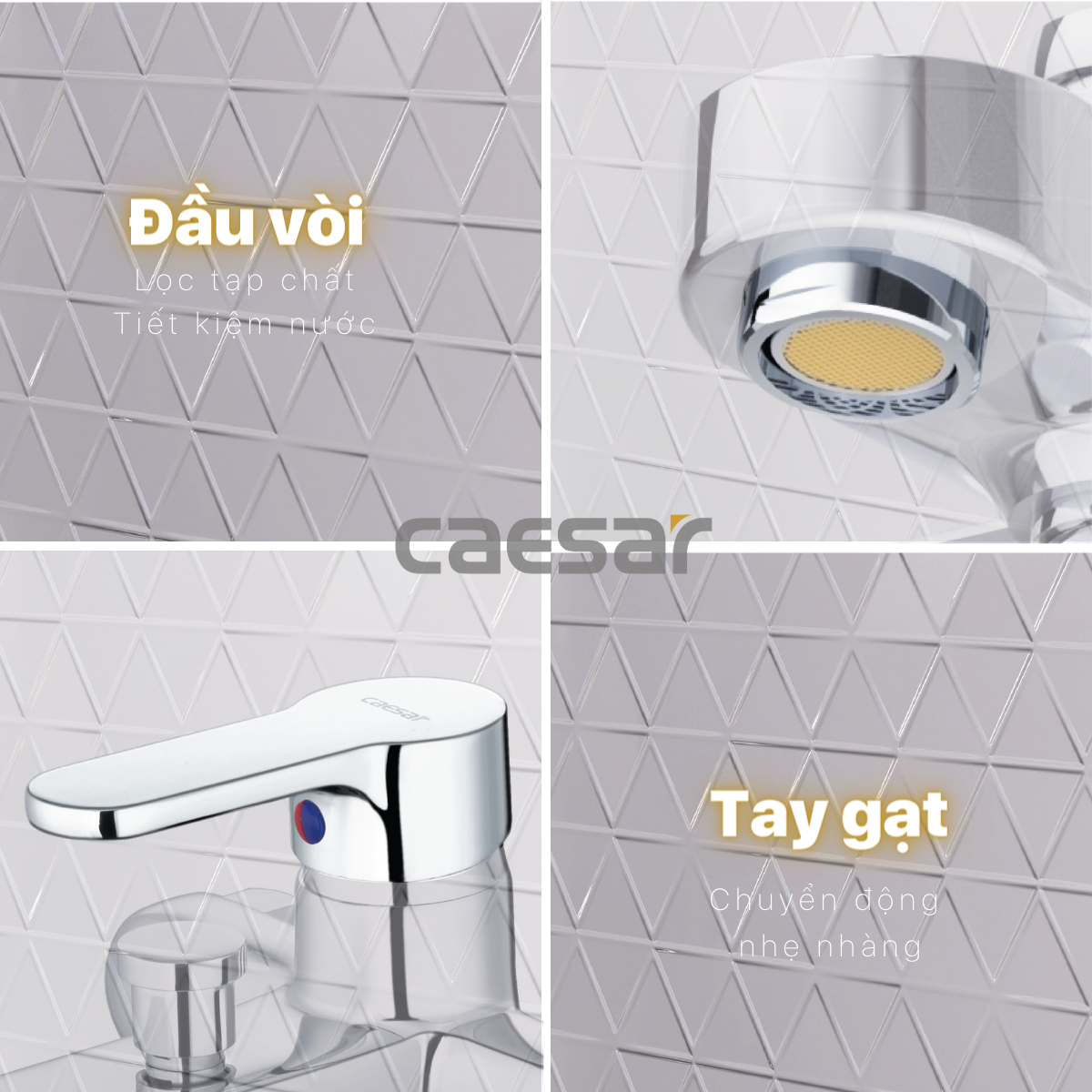 Vòi Sen Gạt Nóng Lạnh - S573C