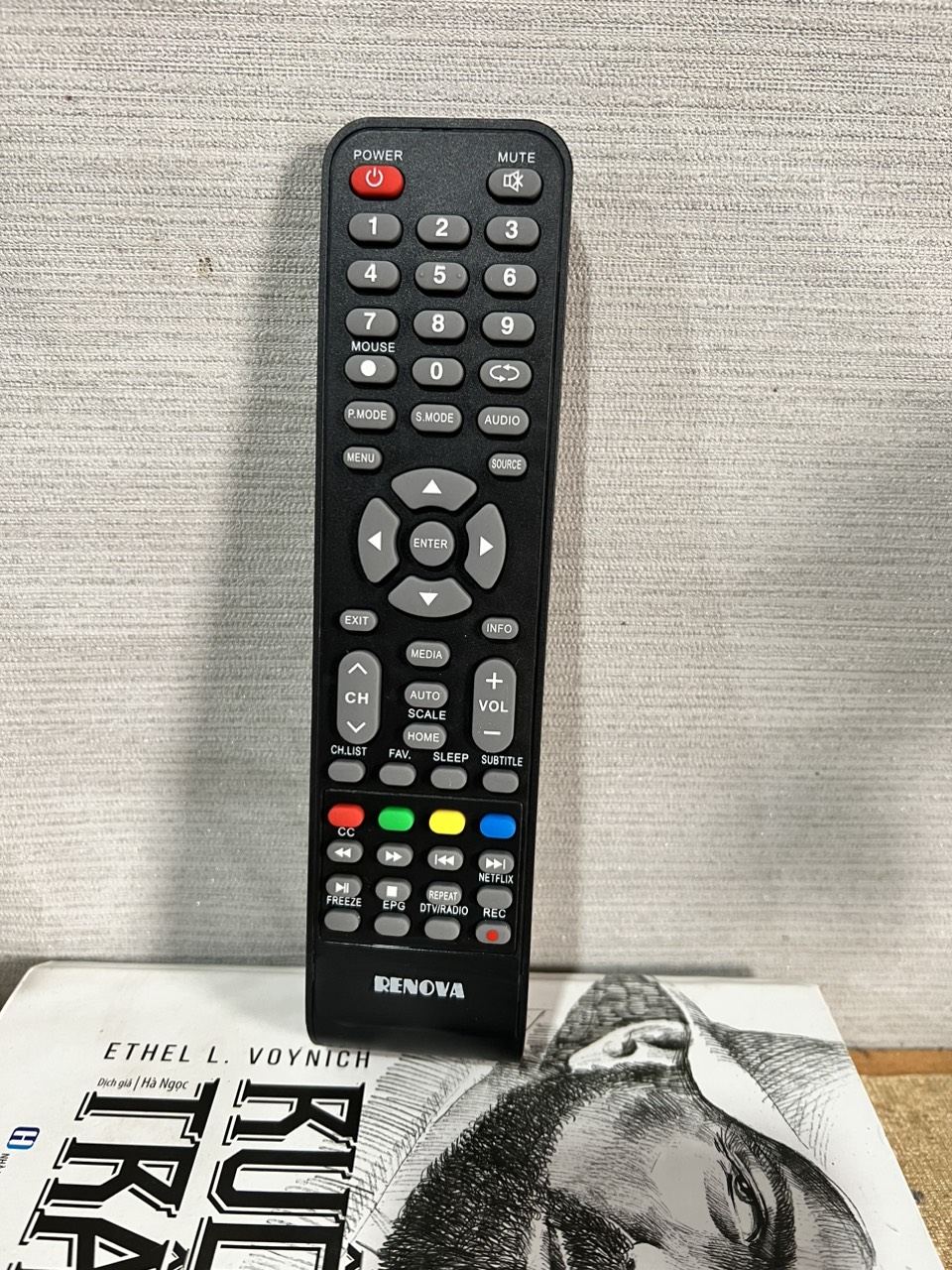 Remote điều khiển tivi renova led/lcd/smart tv hàng chính hãng 100% chất lượng cao tặng pin💦